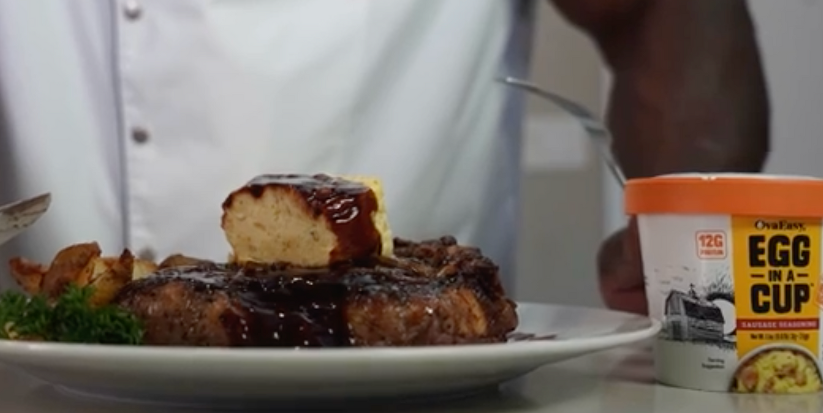 @realchefrush cooking with ovaeasy